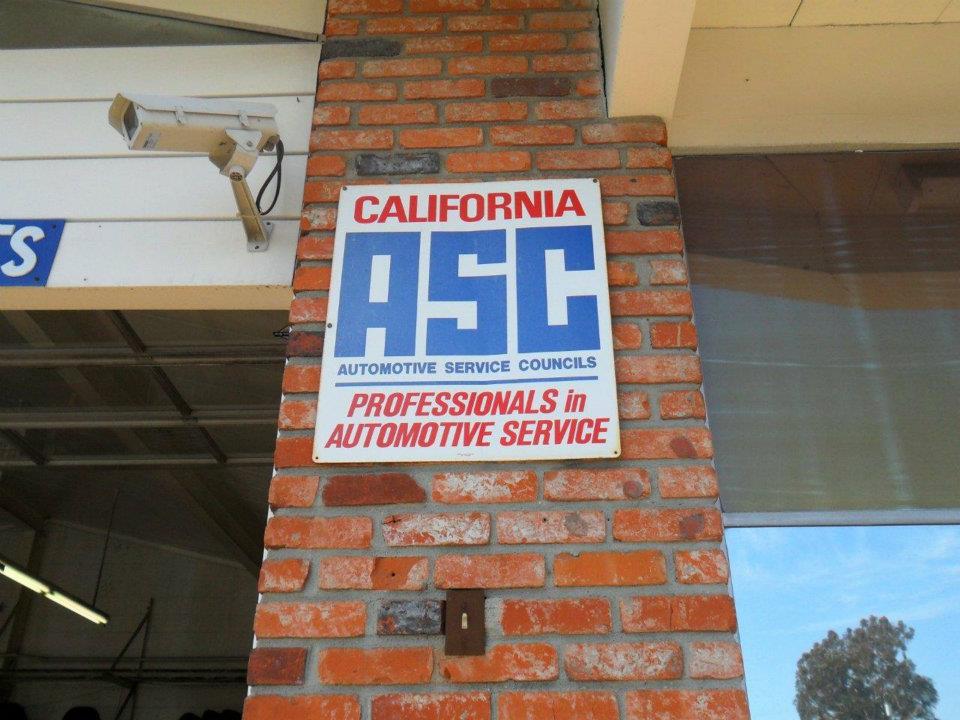Automotive Service Councils (ASC) member signage